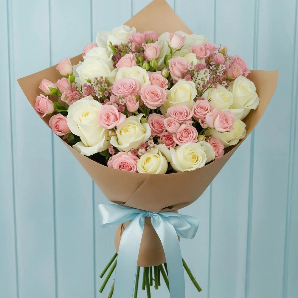 Букет цветов из: Розы в Нерюнгри