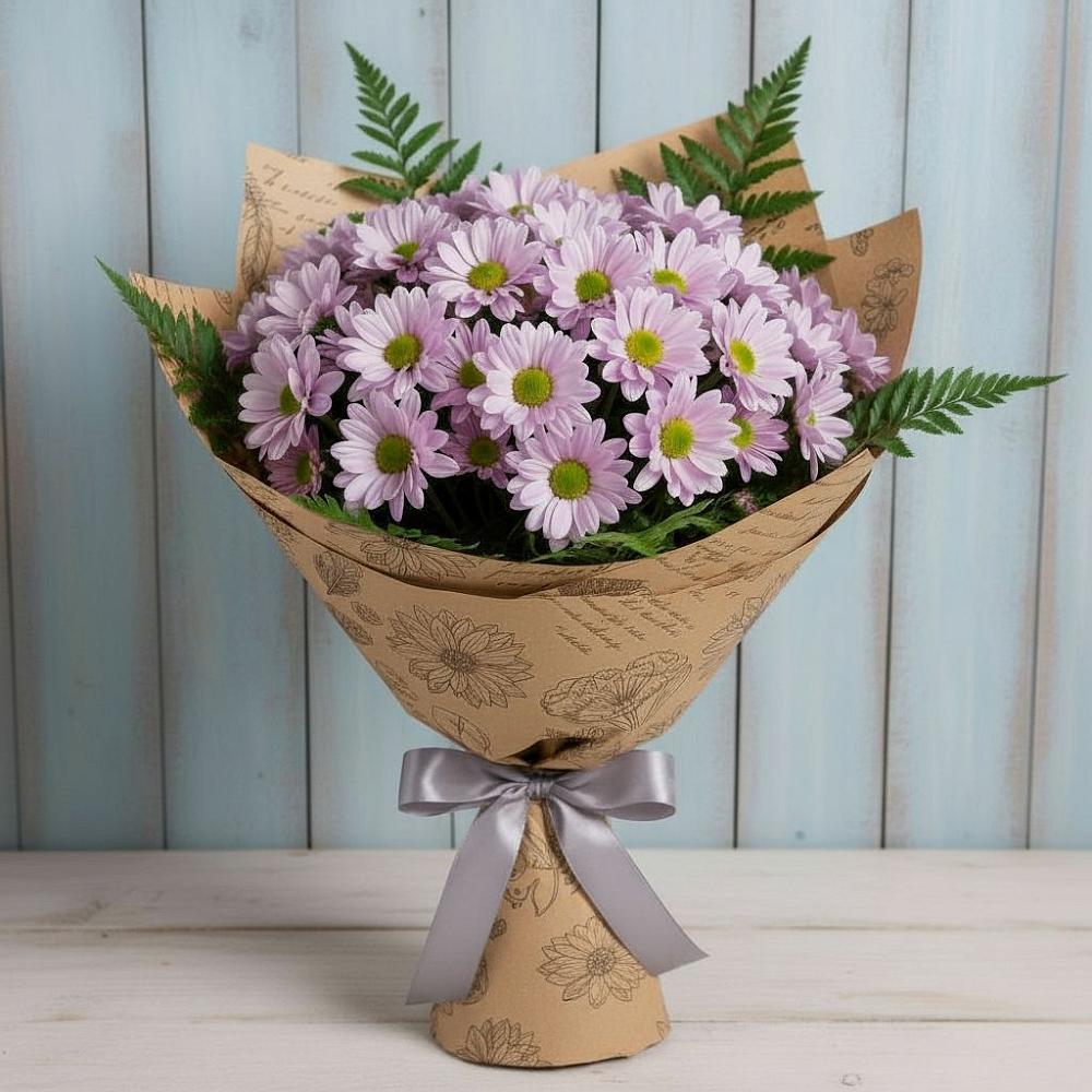 Букет цветов из: Хризантемы в Нерюнгри