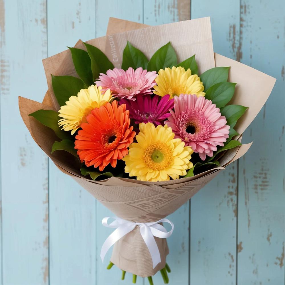 Букет цветов из: Герберы в Нерюнгри