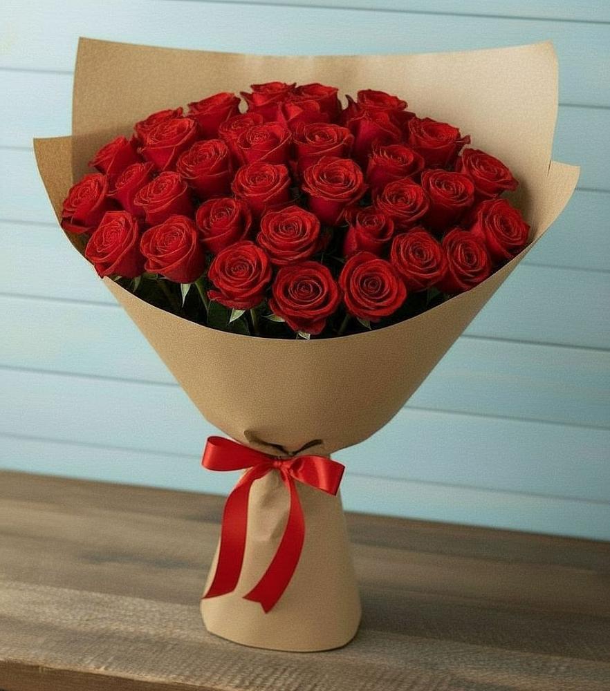 Букет Красные розы Милано в Нерюнгри