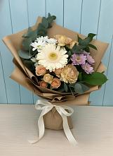 Букет цветов из:  Герберы и Хризантемы в Нерюнгри