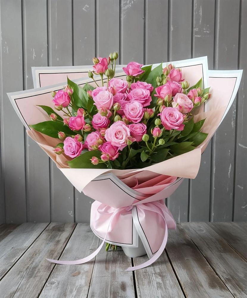 Букет Розовый кустик в Нерюнгри