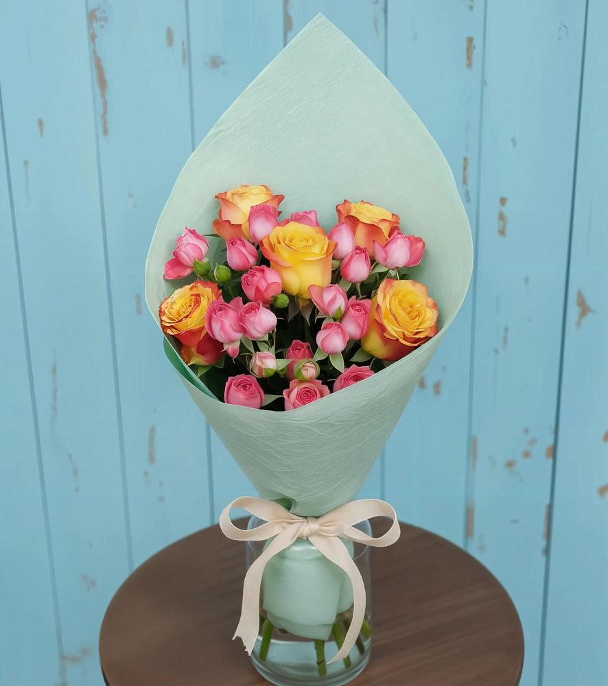 Букет цветов из: Розы в Нерюнгри