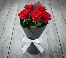 Букет 5 Красных роз Эдлесс Лав #REPLACE_PRED# Нерюнгри