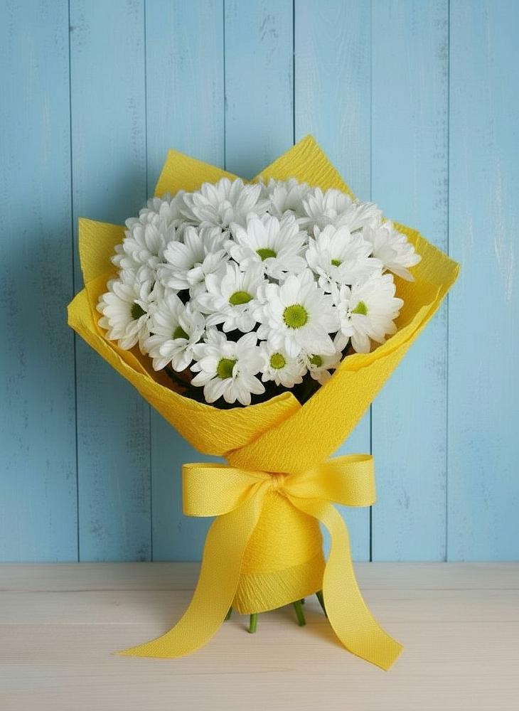 Букет цветов из: Хризантемы в Нерюнгри