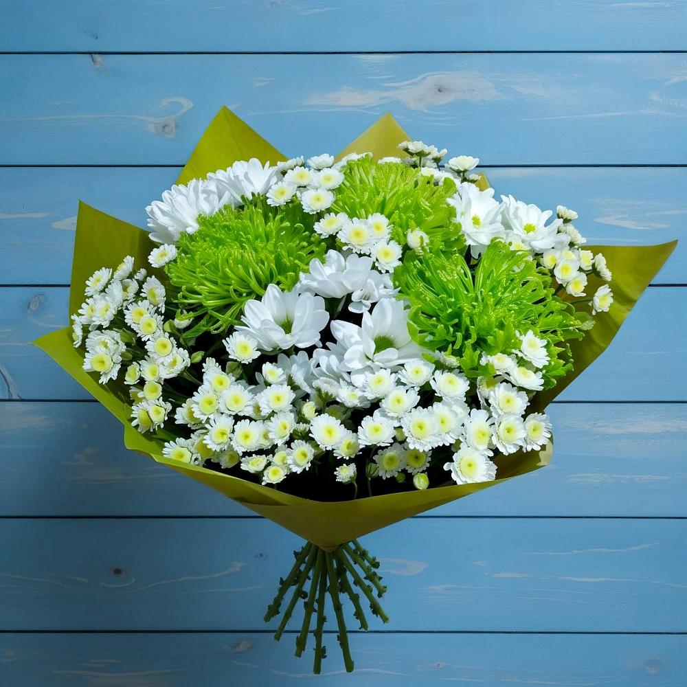 Букет цветов из: Хризантемы в Нерюнгри
