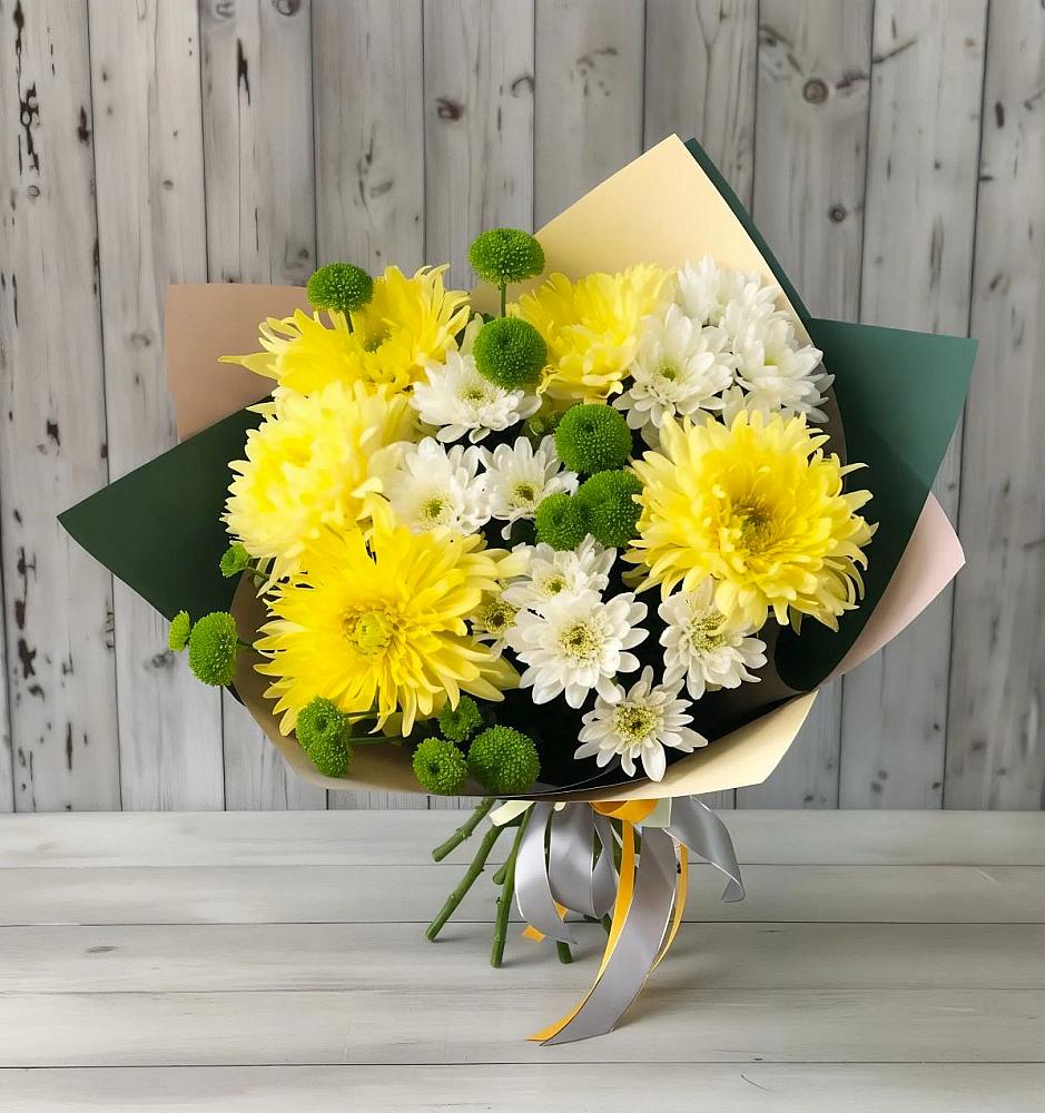 Букет цветов из: Хризантемы в Нерюнгри