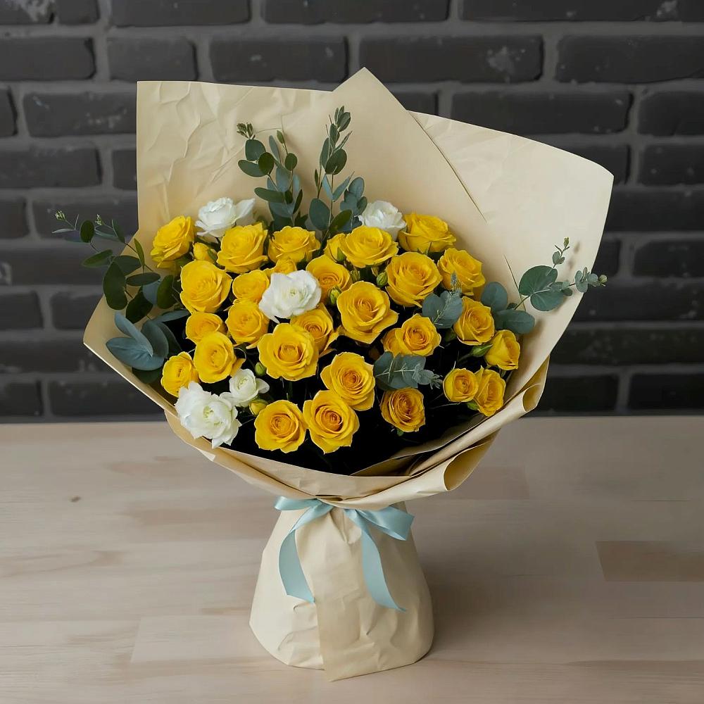 Букет цветов из: Розы в Нерюнгри