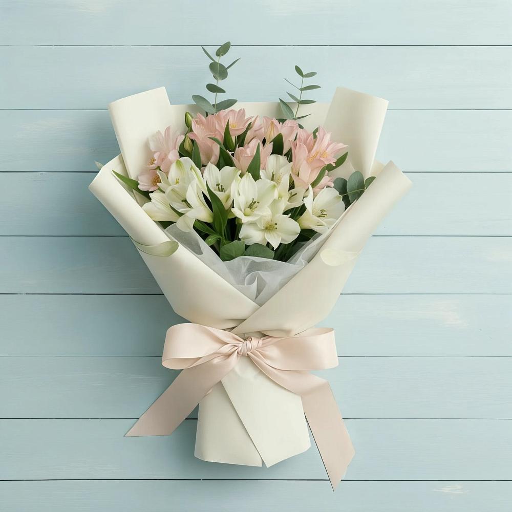 Букет цветов из: Альстромерии в Нерюнгри